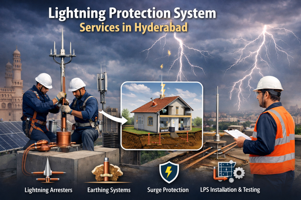 lightning protection system services in Hyderabad