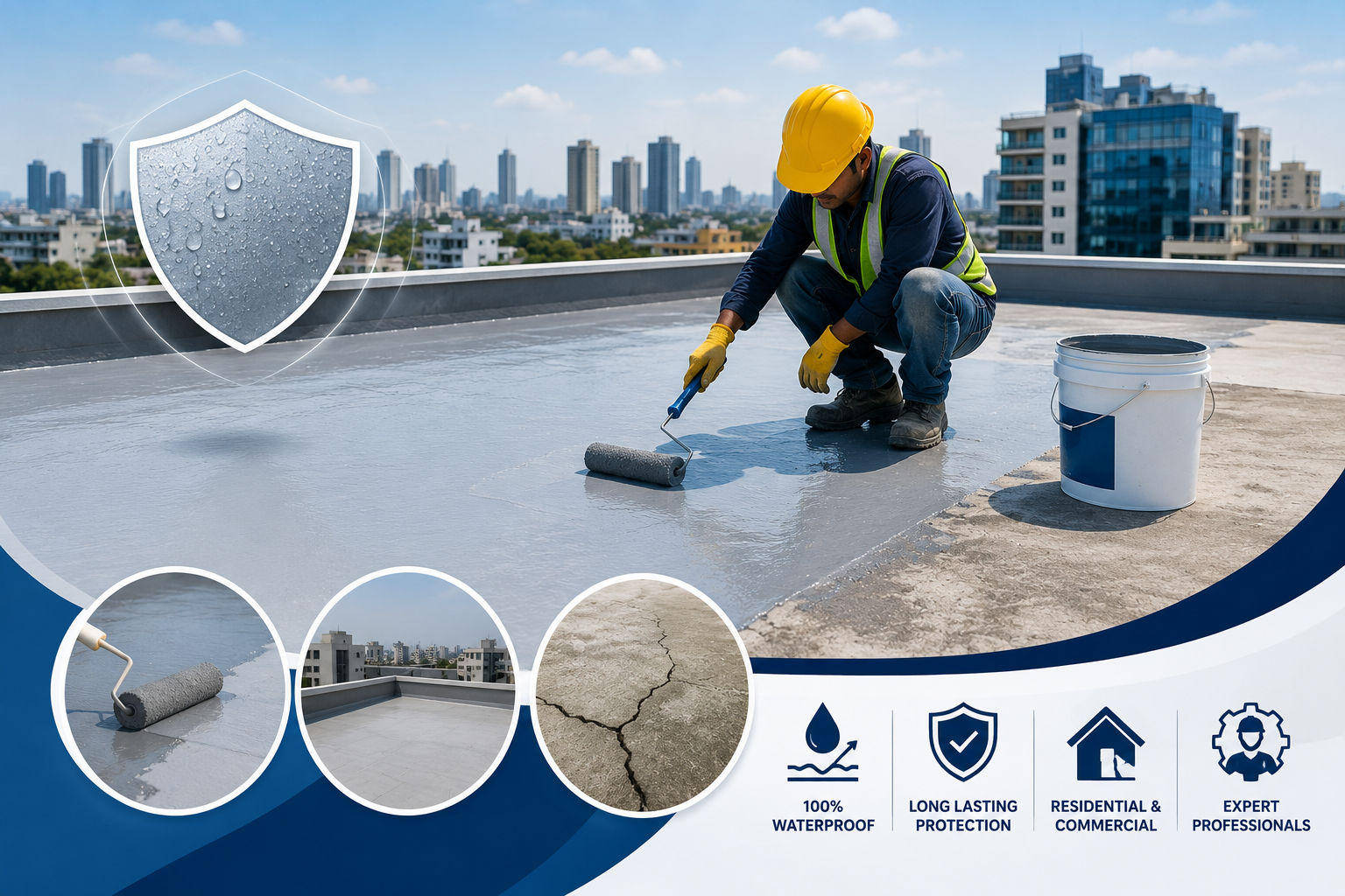 Roof Waterproofing Services in Hyderabad