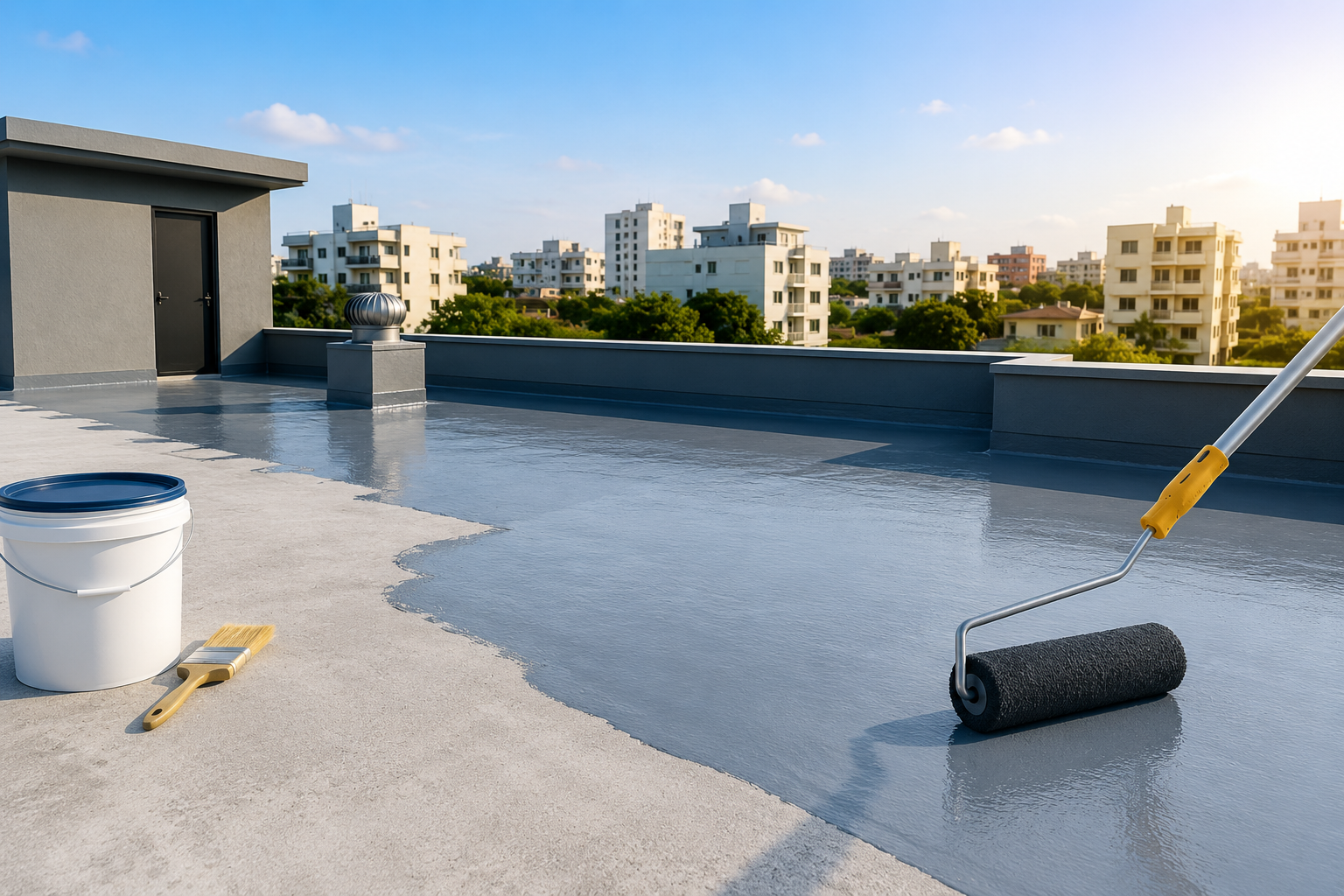 Terrace Waterproofing Services In Hyderabad