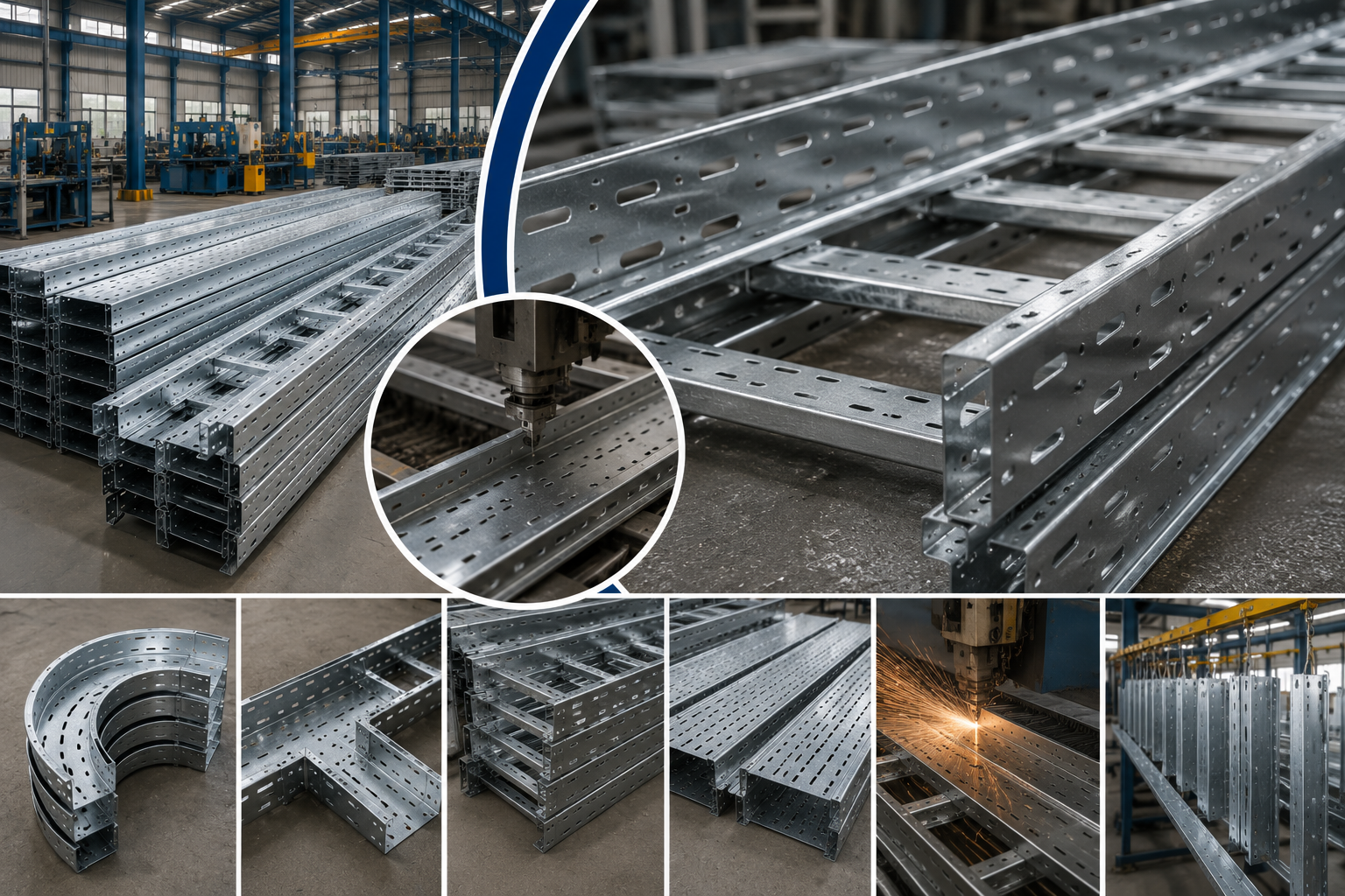 Industrial Cable Tray Fabrication Services in Hyderabad